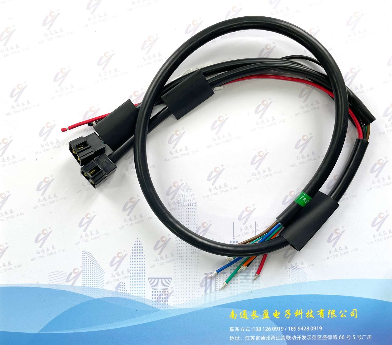 10芯M19-2A 母90°轮椅控制器线束