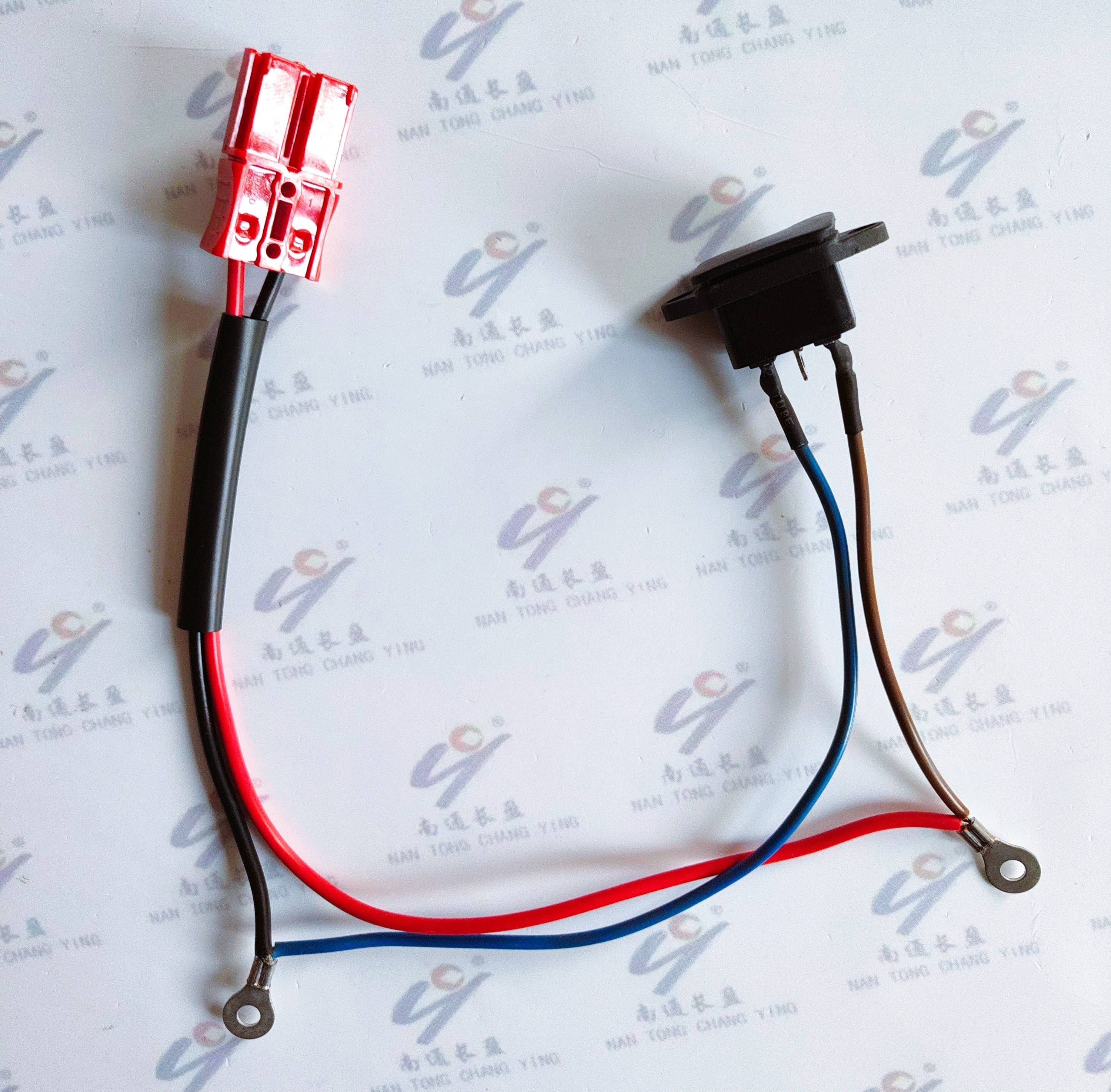 CY0212-001  3芯品字尾插座