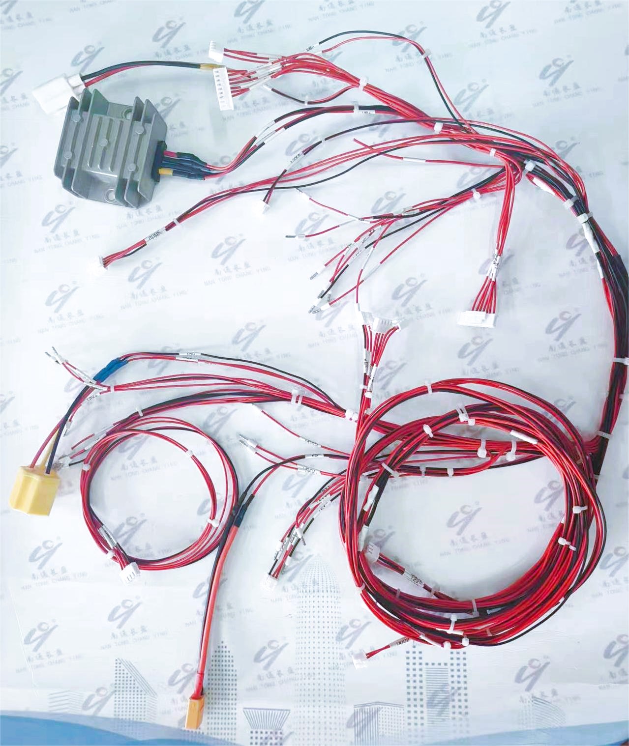 CY0074-002锂电池连接采集线（带散热器）